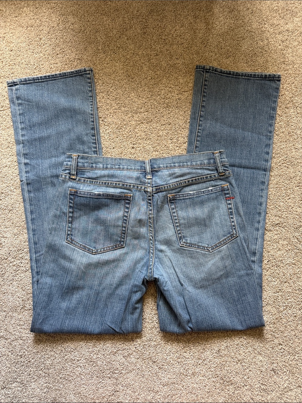 Gap Classic Women’s Straight Leg Jeans Light Wash Vintage-Inspired 8 Long Tall